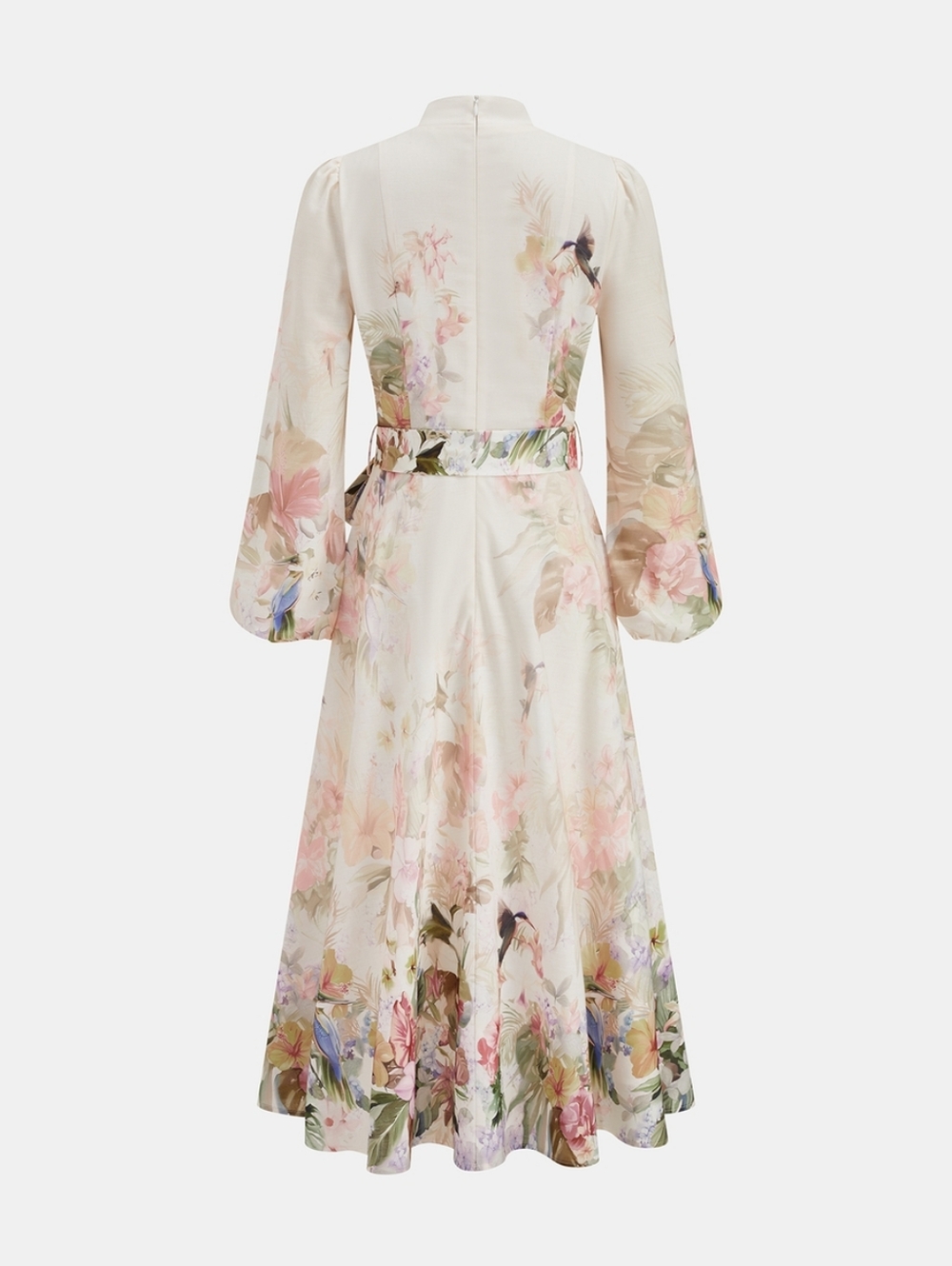 Commense Floral Midi Dress - Size M | Wedding Party Holiday Event Summer Style - Picture 2 of 11
